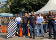 Sambut HUT Bhayangkara ke-77 Ditlantas Polda Metro Gelar Lomba Ketangkasan Bermotor