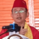 Pejabat (Pj) Bupati Bekasi Dani Ramdan, memberikan sambutan di acara Lebaran Bekasi 2023. (Foto: Jeje)