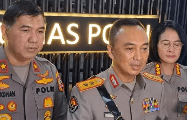 Kadiv Humas Polri menyampaikan terkait dengan dugaan setoran anggota Polda Riau. (Foto: Sumber Humas Polri)