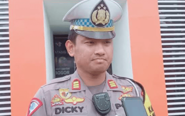 Kasat Lantas Polres Kabupaten Bogor, AKP Dicky Anggi Prananta. (Foto: Sumber Gemapos)
