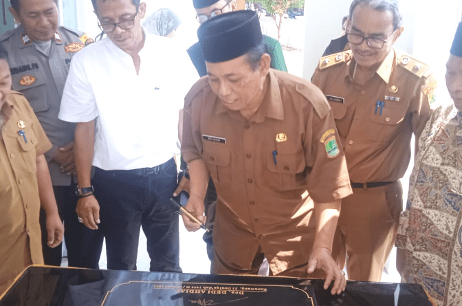 Peresmian Masjid Adz Zikra di komplek DPUPR. (Foto: Andika)