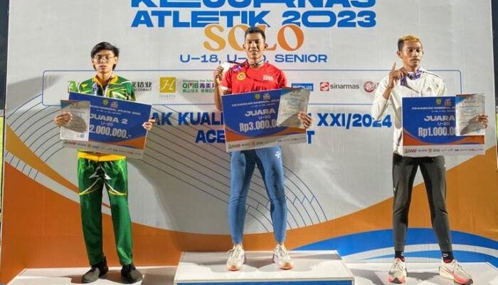 Atlet Lari BIN Kembali Torehkan Prestasi di Kejuaraan Nasional 2023
