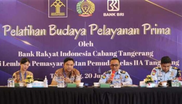 Wujudkan Pelayanan Prima, Lapas Pemuda Kelas IIA Tangerang Gelar Pelatihan