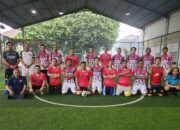 Jalin Silaturahmi Lewat Olahraga Polsek Karawaci Dan Forwat Sparing Futsal