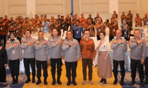 Biro psikologi SSDM Polri menggelar forum group discussion (FGD) dengan tema 'Membangun Kesejahteraan Mental PNPP guna mencegah perilaku bunuh diri. (Foto: Fathar)