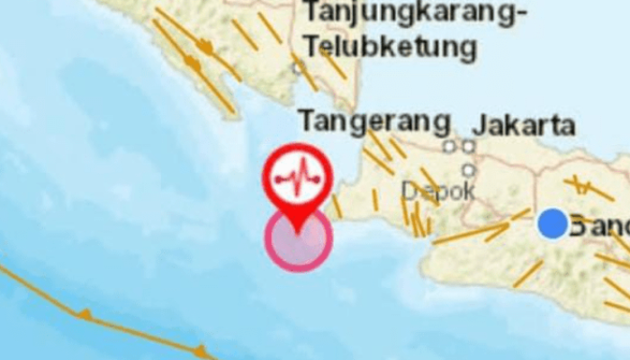 Breaking News!! Gempa M 3,2 Mengguncang Banten Minggu Siang tadi