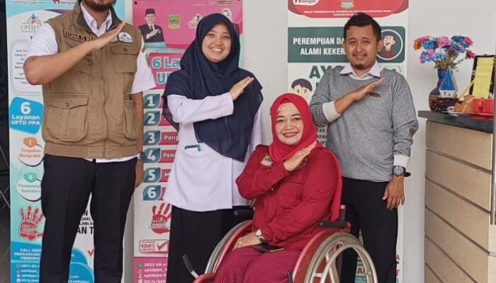 Dalam Rangka Pelaksanaan Amanah Program Kerja, Ketua HWDI Berkunjung Ke UPTD PPA Kabupaten Bekasi