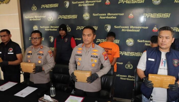 Polisi Berhasil Ungkap Peredaran Ganja 92 Kg Asal Aceh