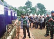 Kasad Resmikan Penggunaan Fasilitas Air Bersih Program Unggulan TNI AD di Banten