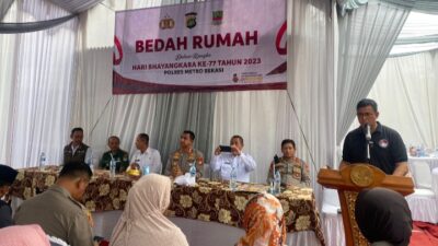 Ketua Panitia, Wakasat Narkoba Polres Metro Bekasi, AKP Somantri