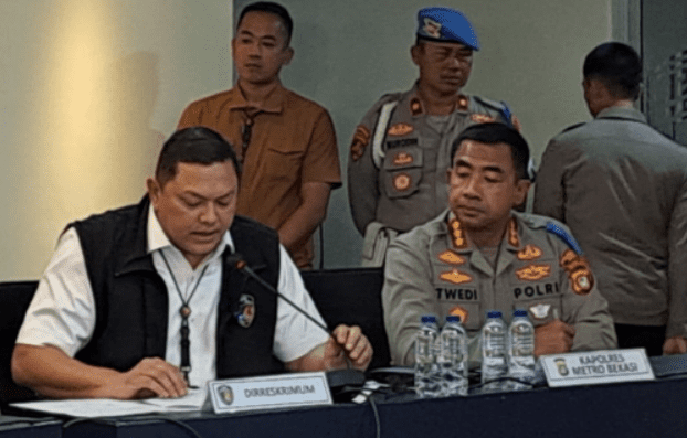 Direktur kriminal umum KOMBES Hengki menyebutkan AIPDA M mencoba menghalangi proses penyidikan terkait kasus TPPO ginjal. (Foto: Fathar)