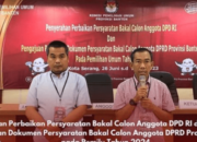 24 Bakal Calon Anggota DPD RI, Cuma 2 yang Memenuhi Syarat