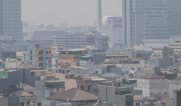 Kondisi Udara Di Ibukota. (Foto: Sumber Green Peace)