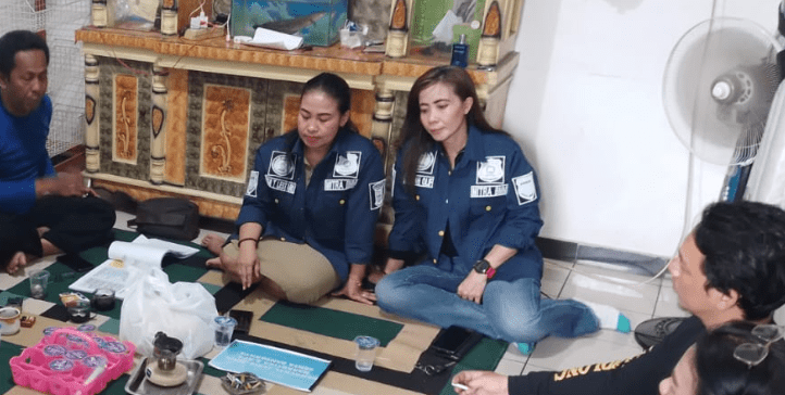 Ketua DPC GANNA Kecamatan Cikarang Barat,Fuji Temu Lestari, mengadakan Rapat Koordinasi dalam rangka pembentukan kepengurusan secara struktural. (Foto: Jeje)