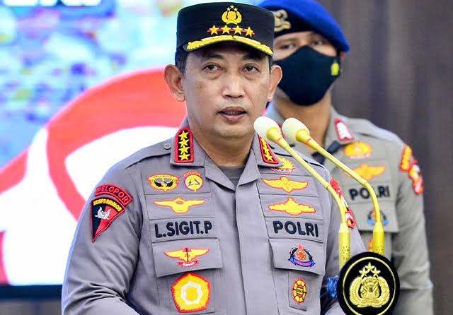 Kapolri Jenderal Listyo Sigit Prabowo angkat bicara soal kasus dugaan penistaan agama oleh pimpinan Pondok Pesantren (Ponpes) Al Zaytun, Panji Gumilang (Foto: Fathar)