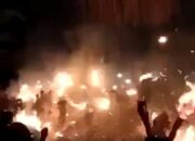 Sempat Viral, Ricuh Pawai Obor Di Sawah Besar Jakarta Akhirnya Dilerai Petugas