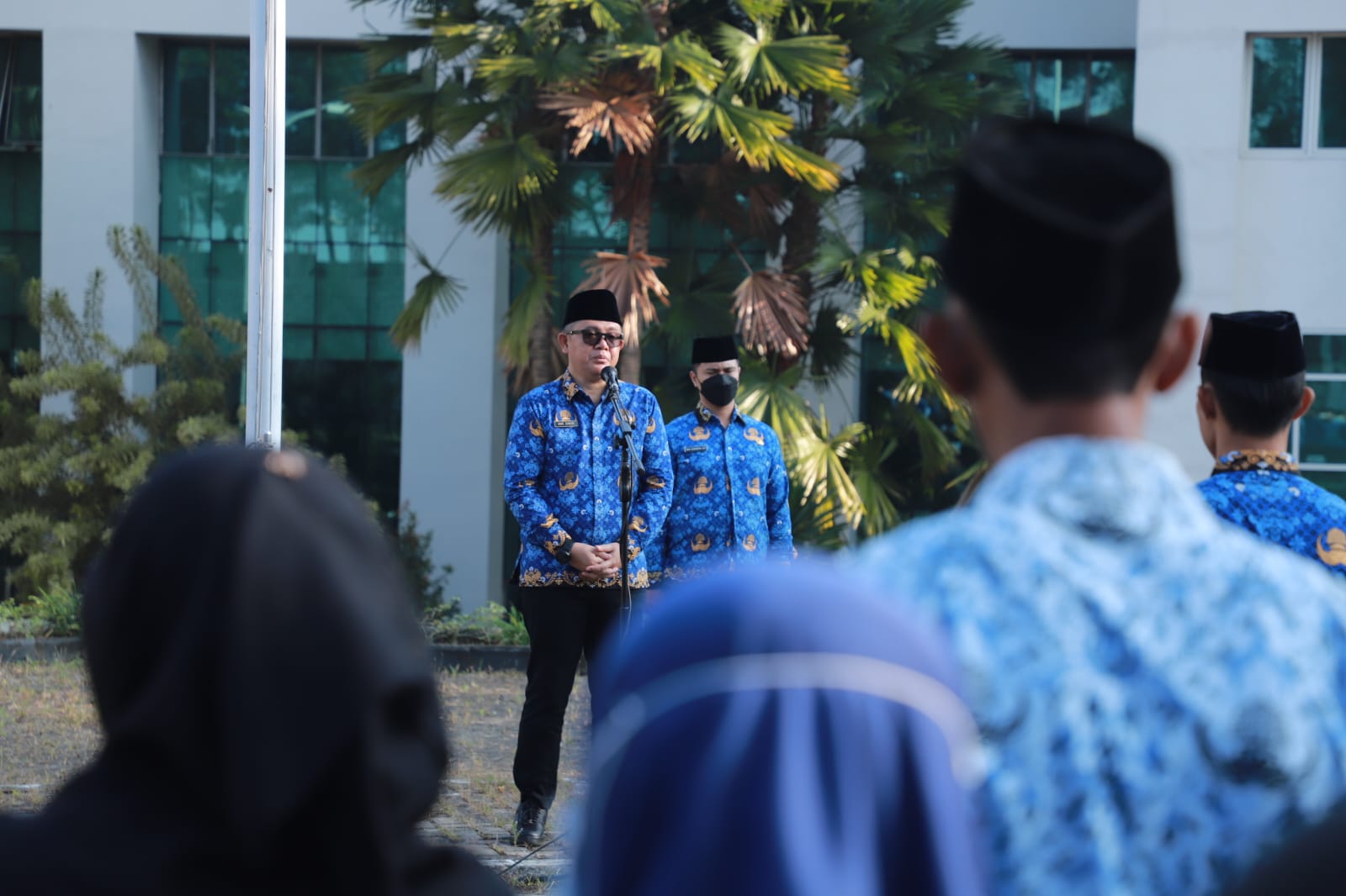 Sekretaris Daerah (Sekda) Kabupaten Bandung Barat (KBB ) Ade Zakir, bakal berikan sangsi ke ASN yang langgar kode etik (foto: Forkopim)