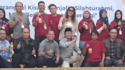 Kegiatan reuni akbar sekaligus Pemilihan ketua ikatan alumni (Unsika) Karawang. (Foto: Arif)