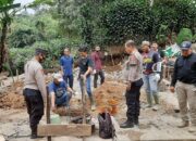 Bentuk Sinergitas Polri dan Masyarakat, Polres Subang Gotong Royong Bangun Rutilahu