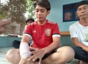 Sadis, Cerita Pilu Karim Dipepet Dan Dibacok Komplotan Begal Di Setu Bekasi, Ini Kondisinya 