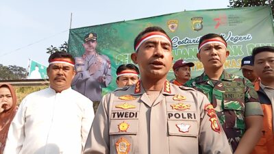 Kapolres Metro Bekasi, Kombespol Twedi Aditiya Benyadi (foto: Abdul Kholilulloh)