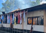 Diduga Dibakar, Kantor KPU Kabupaten Jayapura dan Tiga Ruangan Ludes Terbakar