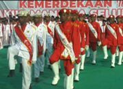 Ditengah Konflik KKB, Ratusan Santri Asal Papua Gelar Upacara HUT RI ke 78 di Setu Bekasi