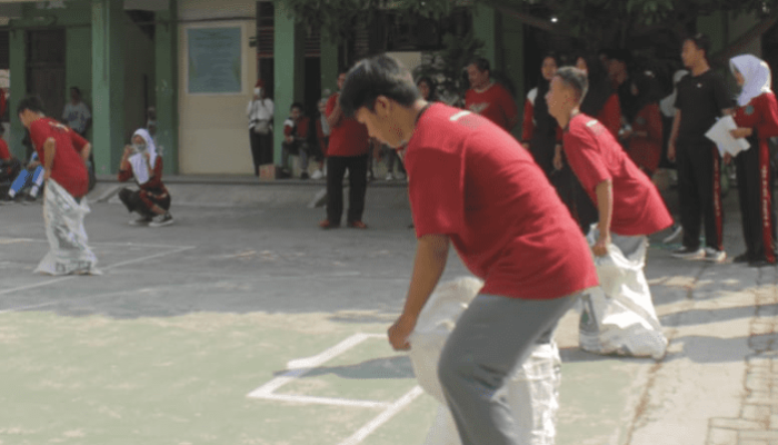 HUT RI KE-78 SMK Bina Karya 2 Karawang Gelar Beberapa Perlombaan