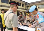 Kapolres Cilegon Pimpin Sertijab Empat Perwira, Satu Diantaranya Adalah Wakapolres