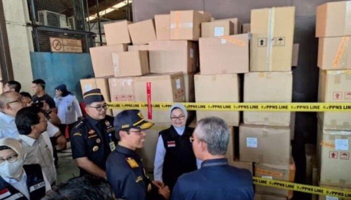Bea Cukai TMP C Dan BPOM Gagalkan Ekspor Obat Tradisional Ilegal sebanyak 4.865 Ton Di Bandara Soetta