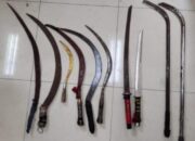 Bawa 10 Sajam Untuk Tawuran, 5 Remaja Asal Kabupaten Serang Ditangkap Polisi