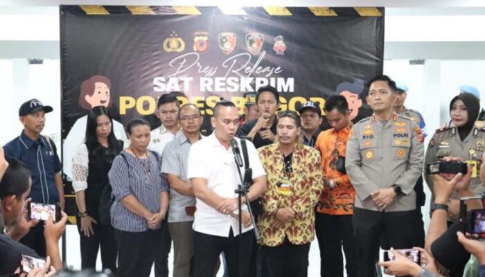 Polres Bogor Gelar Perkara Anggota Densus 88 Yang Tertembak, Keluarga Beri Apresiasi