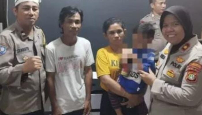 Kapolres Tangerang Kembalikan Balita Korban Penculikan Kepada Orangtuanya