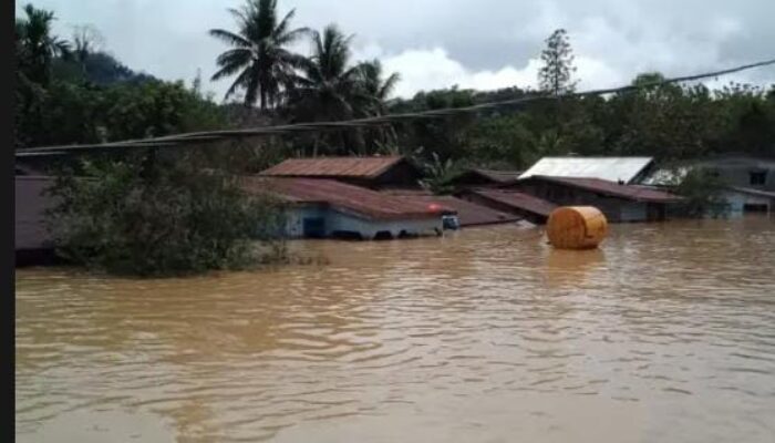 Bencana Banjir Malinau Kalimantan, 177 Jiwa Masih Bertahan di Pos Pengungsian 