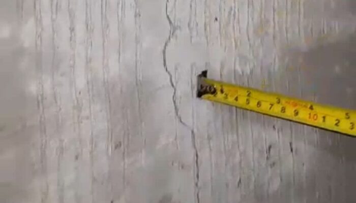 Peningkatan Jaling Balong Ampel Baru Dikerjakan Tiga Hari Sudah Pecah Dan Terbelah