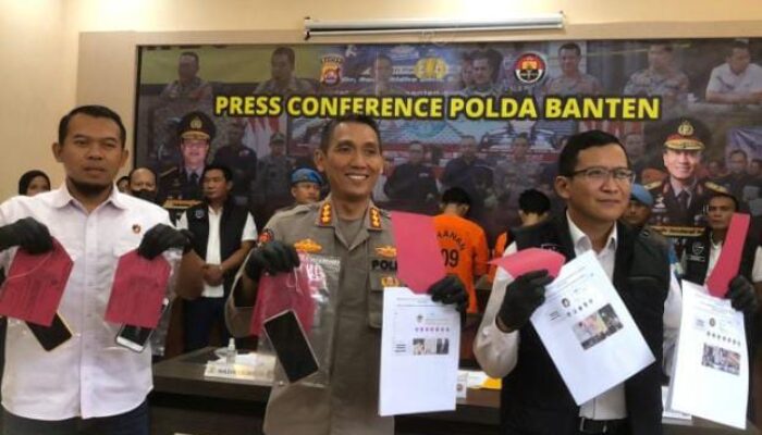 Subdirektorat Siber Ditreskrimsus Polda Banten Ringkus Tiga Selebgram Judi Online Beromset Rp25 Juta Perbulan