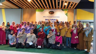 Seluruh Peserta Kegiatan Inagurasi pelatihan menjahit disabiltas 2023