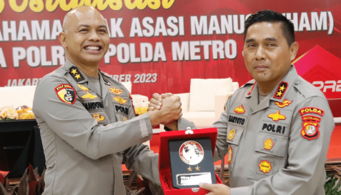 Polda Metro Jaya Dan Mabes Polri Gelar Sosialisasi Penyegaran Pemahaman HAM