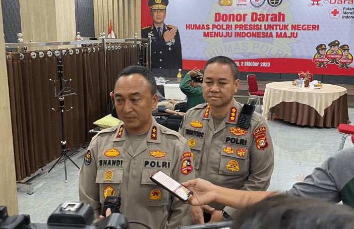 Kegiatan tersebut digelar dalam rangka menjelang HUT Humas Polri Ke 72 dan dihadiri langsung oleh Kepala Divisi Humas Polri. (Foto: Fathar)
