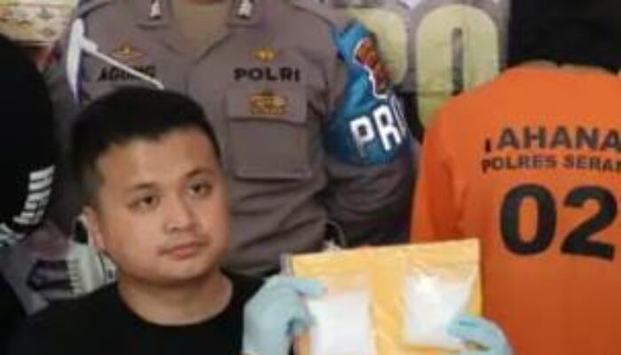 Nyambi Jualan Sabu, Juru Parkir di Serang Banten Diringkus Polisi