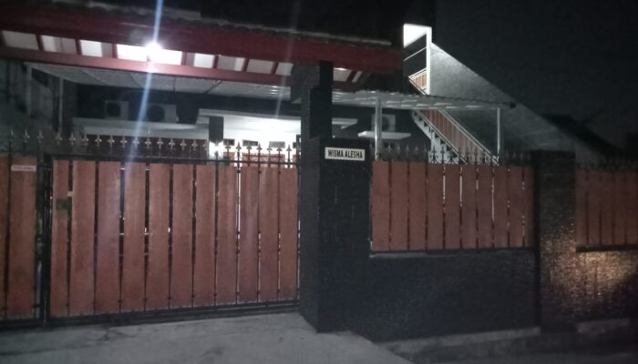 Rumah kontrakan terduga teroris di RT04 RW02 Kampung Setiajaya, Dusun 1, Desa Setiadarma, Tambun Selatan, Kabupaten Bekasi. (foto: Abdul Kholilulloh)