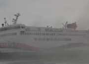 Kapal Ferry Tranship 1 Terbakar, Ditreskrimum Polda Lampung Selidiki Penyebabnya