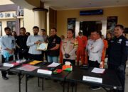 Komplotan Spesialis Pencuri Besi Diringkus Polisi, 6 Tersangka biasa Beraksi di Tol Serang