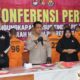 Kapolres Serang AKBP Wiwin Setiawan saat memberikan keterangan pers, terkait Tim Satresnarkoba Polres Serang berhasil mengungkap jaringan home industri produksi narkoba jenis sintetis atau tembakau gorila di sebuah apartemen di daerah Sentul, Kabupaten Bogor, Jawa Barat. (foto: Daeng Yusvin)