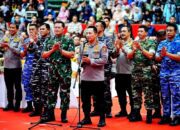 Rayakan HUT TNI ke-78, Kapolri Berharap Polri-TNI Selalu Bersinergi