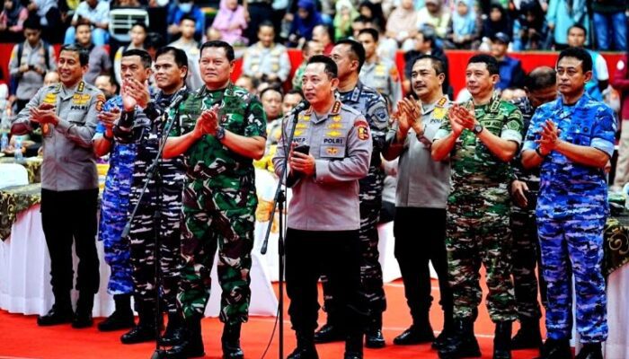 Rayakan HUT TNI ke-78, Kapolri Berharap Polri-TNI Selalu Bersinergi