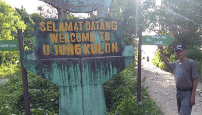 Taman Nasional Ujung Kulon (TNUK), berada di ujung barat Pulau Jawa. Tepatnya berada di Kecamatan Sumur dan Kecamatan Cimanggu, Kabupaten Pandeglang, Provinsi Banten. Kawasan TNUK ini mulanya merupakan daerah pertanian yang hancur karena letusan Gunung Krakatau pada tahun 1883 silam. Akhirnya, lahan tersebut menjadi hutan untuk rumah bagi satwa endemik Indonesia. (Foto: Daeng Yusvin)