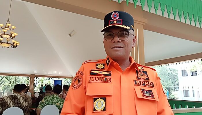 Kepala Pelaksana (Kalak) BPBD Kabupaten Bekasi, Muchlis (foto: Abdul Kholilulloh)