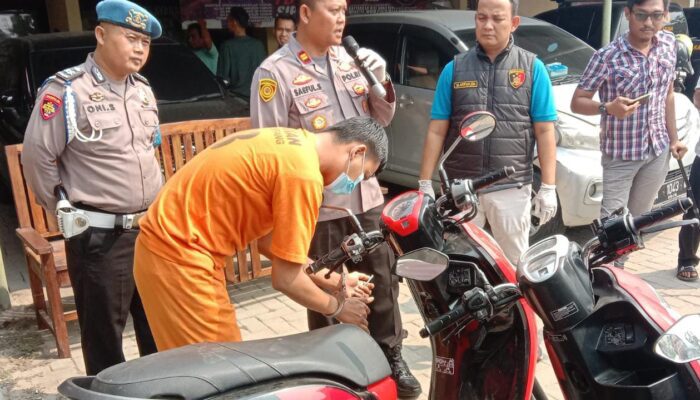 Beberapa Bulan Bersembunyi, Akhirnya DPO Spesialis Curanmor Diringkus di Banten