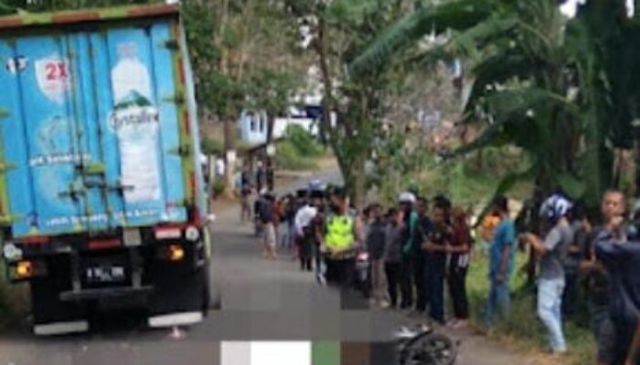 Diduga Gagal Nyalip, Pelajar SMP Negeri 1 Kibin Tewas Terlindas Truk di Serang Banten